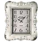 Ficha técnica e caractérísticas do produto Relógio de Parede Arabescos Old Town Oldway - Metal - 65x54 C