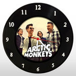Ficha técnica e caractérísticas do produto Relógio de Parede - Arctic Monkeys - em Disco de Vinil - Mr. Rock - Banda Música Rock