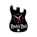 Ficha técnica e caractérísticas do produto Relógio de Parede Arte no LP Vinil Guitarra 2 30cm