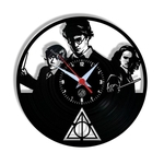 Ficha técnica e caractérísticas do produto Relógio de Parede Arte no LP Vinil Harry Potter 30cm