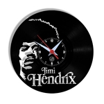 Ficha técnica e caractérísticas do produto Relógio de Parede Arte no LP Vinil Jimi Hendrix 30cm