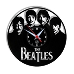 Ficha técnica e caractérísticas do produto Relógio de Parede Arte no LP Vinil The Beatles 30cm