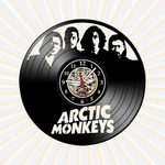 Ficha técnica e caractérísticas do produto Relógio de Parede Artic Monkeys Rock Indie Musica Disco Vinil