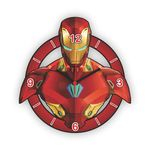 Ficha técnica e caractérísticas do produto Relógio de Parede Avengers Homem de Ferro