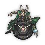 Ficha técnica e caractérísticas do produto Relógio de Parede Avengers Loki