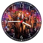 Ficha técnica e caractérísticas do produto Relógio De Parede Avengers Vingadores Super Heróis