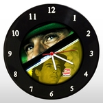 Ficha técnica e caractérísticas do produto Relógio de Parede - Ayrton Senna - em Disco de Vinil - Mr. Rock – Piloto - Fórmula 1