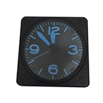 Ficha técnica e caractérísticas do produto Relógio de Parede Azul Black - Mais Az Desing