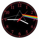 Ficha técnica e caractérísticas do produto Relógio de Parede Banda Pink Floyd Decorar