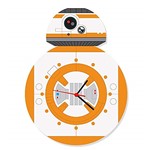 Ficha técnica e caractérísticas do produto Relógio de Parede Bb8 - Star Wars