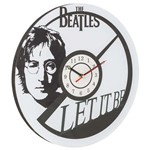 Ficha técnica e caractérísticas do produto Relógio de Parede Beatles Branco - Bw Quadros