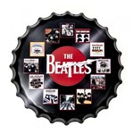 Ficha técnica e caractérísticas do produto Relógio de Parede Beatles Discografia - The Home