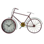 Ficha técnica e caractérísticas do produto Relógio de Parede Bicicleta Antiga em Metal - 90x57 Cm