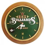 Relógio de Parede Billiards Rex