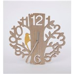 Ficha técnica e caractérísticas do produto Relógio de Parede Bird Tree Mdf