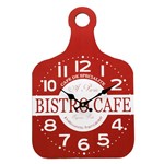 Ficha técnica e caractérísticas do produto Relógio de Parede Bistrô Café de Especialité Patisserie Française 44 Cm - Espressione