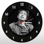 Ficha técnica e caractérísticas do produto Relógio de Parede - Bob Dylan - em Disco de Vinil - Mr. Rock - Folk