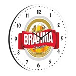 Ficha técnica e caractérísticas do produto Relógio de Parede Brahma Branco - Bw Quadros