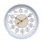 Ficha técnica e caractérísticas do produto Relógio De Parede Branco 30x30cm - Tc93351-e F1m