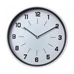 Ficha técnica e caractérísticas do produto Relógio de Parede Branco - Urban