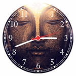 Ficha técnica e caractérísticas do produto Relógio De Parede Budismo Buda Meditação Decorações