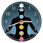 Ficha técnica e caractérísticas do produto Relógio de Parede Budismo Buda Salas Chácras
