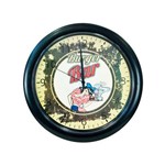 Ficha técnica e caractérísticas do produto Relógio de Parede Burger Bar 29,5 Cm