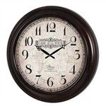 Relógio de Parede Café de La Tour Paris France 52cm - Verito