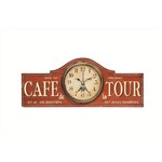 Ficha técnica e caractérísticas do produto Relógio de Parede Café Paris 6257 Vermelho Mart