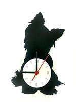 Relógio de Parede Cão Yorkshire Linha Pet - Mundo das Artes