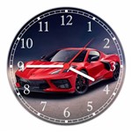 Relógio de Parede Carros Ferrari Decoração Quartz - Vital Quadros