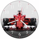 Ficha técnica e caractérísticas do produto Relógio de Parede Carros Ferrari Fórmula 1 F1 - Vital Quadros do Brasil