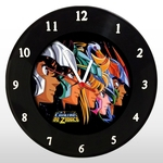 Ficha técnica e caractérísticas do produto Relógio de Parede - Cavaleiros do Zodíaco - em Disco de Vinil - Mr. Rock - Anime