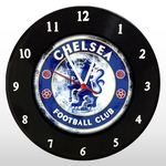 Ficha técnica e caractérísticas do produto Relógio de Parede - Chelsea - em Disco de Vinil - Mr. Rock – Premier League