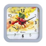 Ficha técnica e caractérísticas do produto Relógio de Parede Cinza 6664-024 Herweg - Cinza