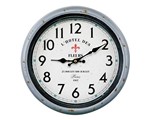 Ficha técnica e caractérísticas do produto Relógio de Parede Cinza - Mart