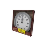Ficha técnica e caractérísticas do produto Relógio de Parede - Cinza