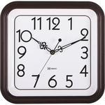 Ficha técnica e caractérísticas do produto Relógio De Parede Clássico Quadrado Ipê Herweg 6483-84