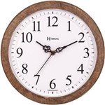 Ficha técnica e caractérísticas do produto Relógio de Parede Clássico Redondo 25 Cm Herweg 660073-323