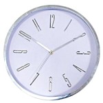 Ficha técnica e caractérísticas do produto Relógio de Parede 32cm Long Prata Urban - H41095