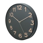 Ficha técnica e caractérísticas do produto Relógio de Parede Cobre 30cm Big Numbers Urban