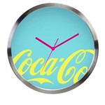 Ficha técnica e caractérísticas do produto Relógio de Parede Coca Cola Moderno Neon