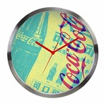 Ficha técnica e caractérísticas do produto Relógio de Parede Coca Cola Newspaper em Metal - Yaay