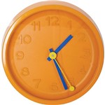 Ficha técnica e caractérísticas do produto Relógio de Parede Color Clock Laranja Uatt? Analógico