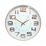 Ficha técnica e caractérísticas do produto Relógio de Parede com 30x5cm - Fwb
