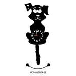 Ficha técnica e caractérísticas do produto Relógio de Parede com Movimento - Modelo Dog 1