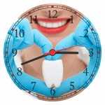 Ficha técnica e caractérísticas do produto Relógio de Parede Consultórios Dentista Arte e Decoração 23