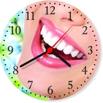 Ficha técnica e caractérísticas do produto Relógio de Parede Consultórios Dentista Arte e Decoração 22