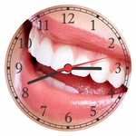Ficha técnica e caractérísticas do produto Relógio de Parede Consultórios Dentista Arte e Decoração 24