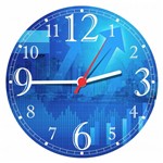 Ficha técnica e caractérísticas do produto Relógio de Parede Contabilidade Contador Escritórios - Vital Quadros